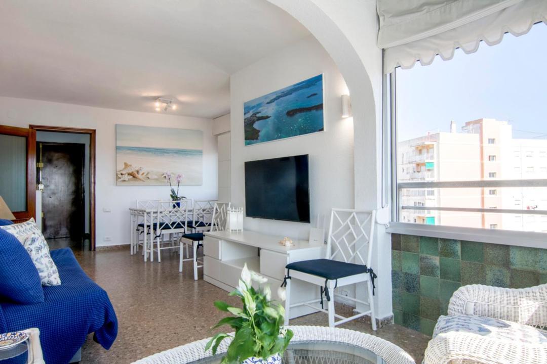 Bright Apartment Steps Away From The Beach Mareny Blau Eksteriør billede